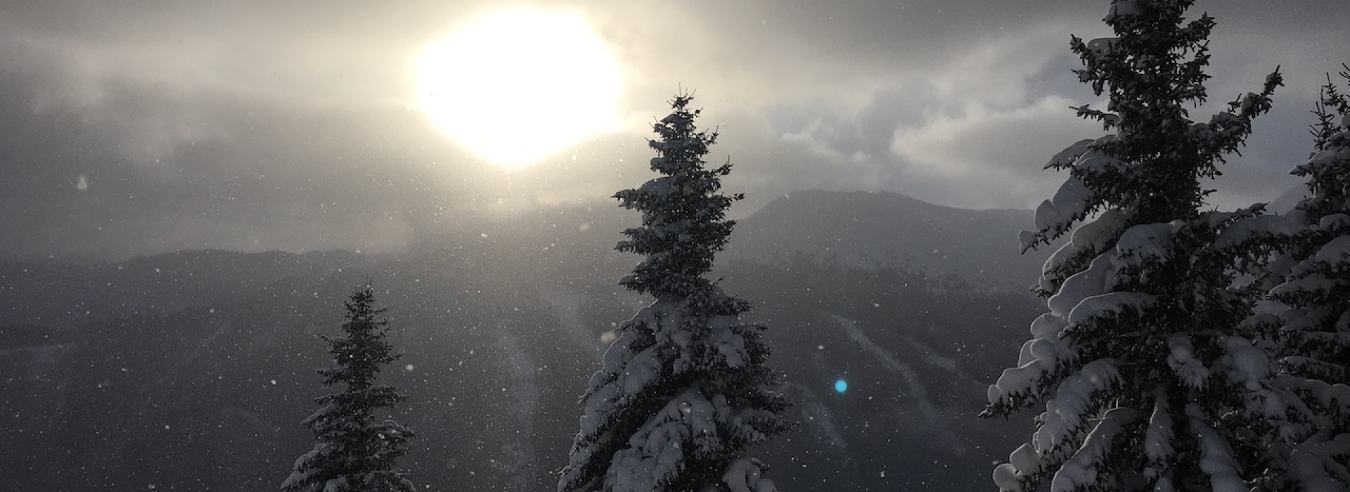 Erste Schneefälle in den Alpen